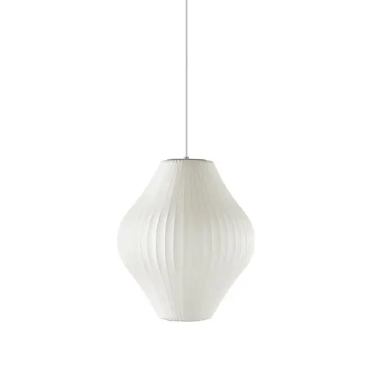 Oferta Limitada Nelson Pear Bubble Lámpara Colgante M Off-White - Herman Miller