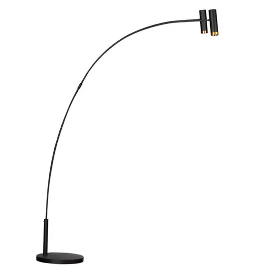 Descuento Puls 2 Lámpara de Pie Matt Black - By Rydéns