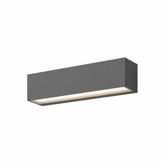 Precio Económico Aplique para exterior Lengo, 25 cm, arriba/abajo, antracita - Lucande