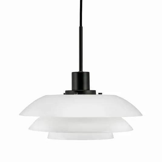 DL31 Lámpara Colgante Opal/Black - DybergLarsen A Buen Precio
