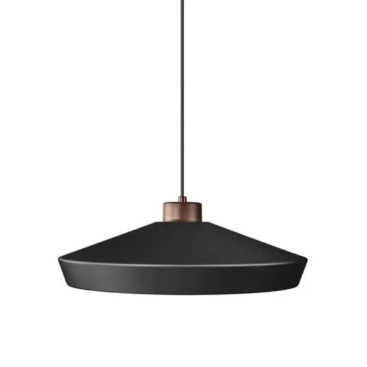 Edge Lámpara Colgante Large Black - Herstal Favorito De Clientes