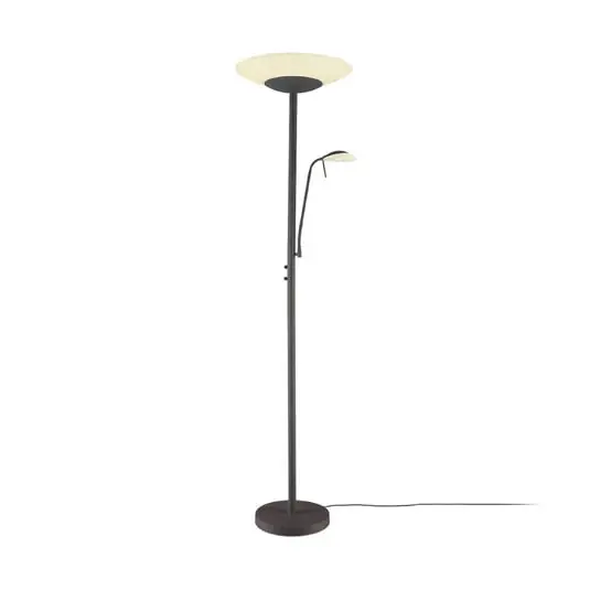 Ragna LED Lámpara de Pie Black - Lindby Nueva Colección