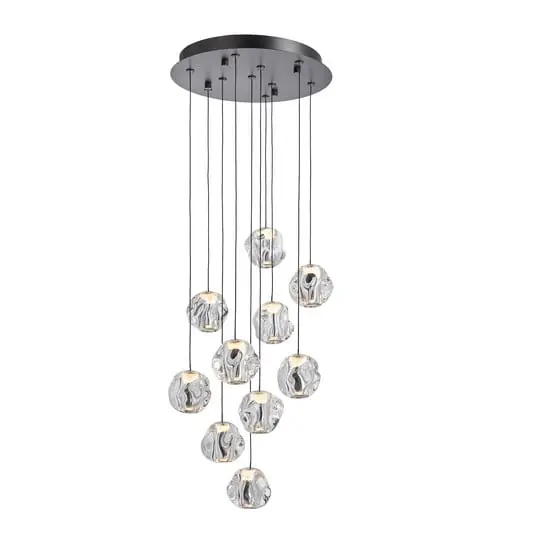 De Moda Ice Ball 10 Lámpara Colgante Transparent - Loom Design