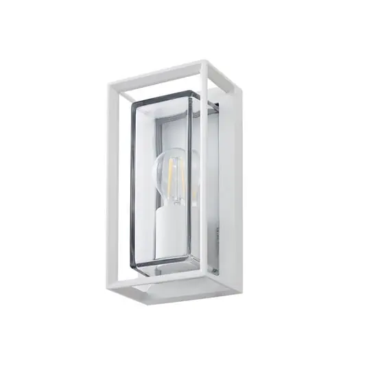 Original Ismera aplique de exterior IP65 blanco cristal E27 - Arcchio