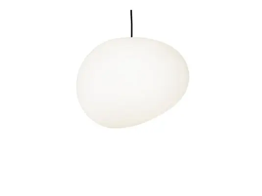 Tendencia Gregg Exterior Lámpara Colgante Large Blanco - Foscarini
