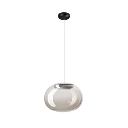 Envío Internacional Lámpara colgante LED La Mariée, gris humo, Ø 28 cm - Stilnovo