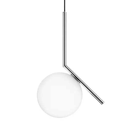 Edición Limitada IC S1 Lámpara Colgante Cromo - Flos