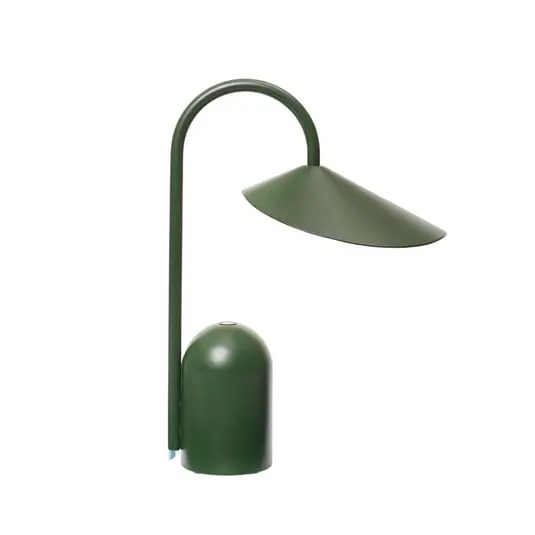 Artesanal Arum Portable Lámpara de Sobremesa IP44 Grass Green - Ferm Living