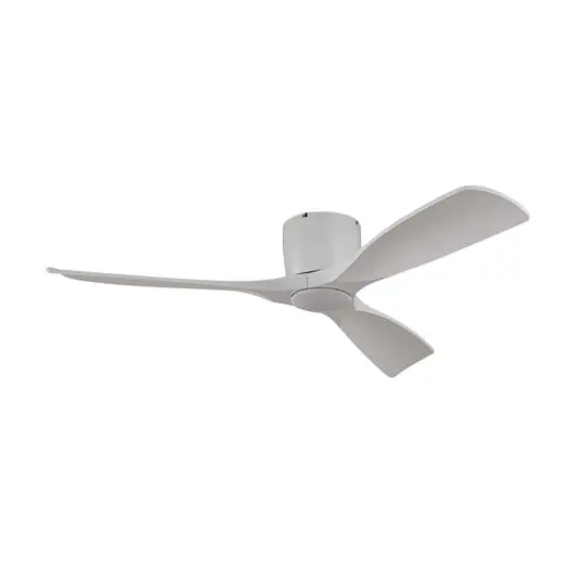 Barato Ventilador de techo LED inteligente Lucande Moneno, blanco, CC, Tuya