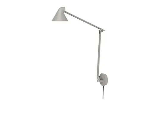 De Moda Aplique de pared LED NJP Box Long, 2700 K, gris - Louis Poulsen