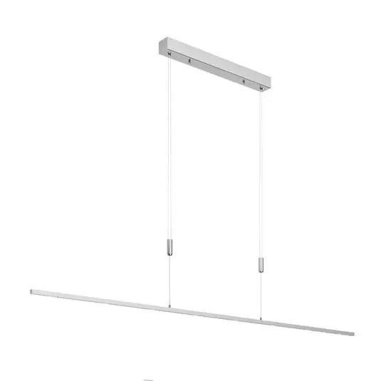 Arnik Lámpara Colgante L180 Nickel - Lucande Alta Calidad