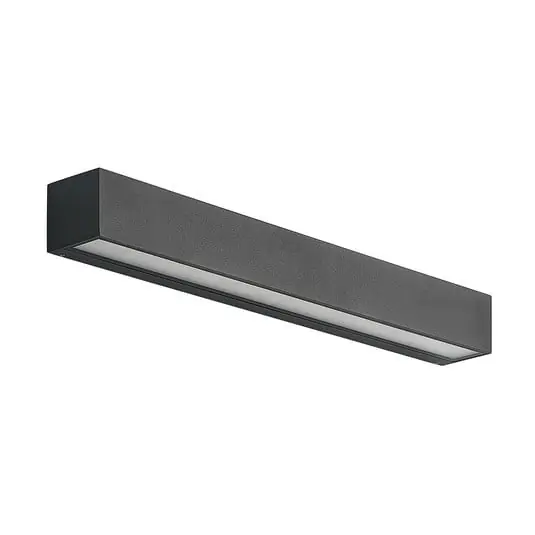 Descuento Aplique de pared LED Lengo, 50 cm, antracita, arriba/abajo, CCT - Arcchio