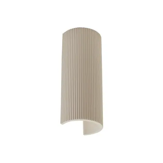 Oferta De Temporada Lámpara colgante Colja Altura 30,5 cm redonda beige yeso - Lindby