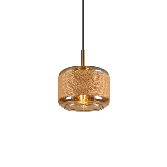 Alta Calidad Pantilo Rope 19 Lámpara Colgante Gold - SLV