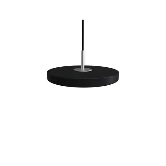 Asteria Lámpara Colgante Micro Black/Steel Top - UMAGE Mejor Precio