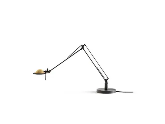 Berenice Lámpara de Sobremesa 30x30 Latón/Negro - Luceplan Solo Por Tiempo Limitado