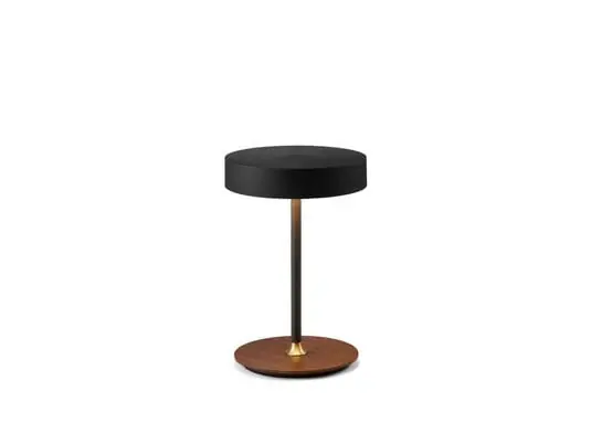 Lámpara de mesa On The Move, negra, Ø 13 cm - Halo Design Oferta Limitada