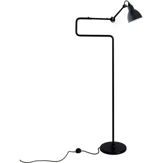 Tendencia 411 Gulvlampe NEgro - Lampe Gras
