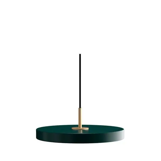 Asteria Plus Lámpara Colgante Mini Forest Green/Brass - UMAGE Mejor Calidad