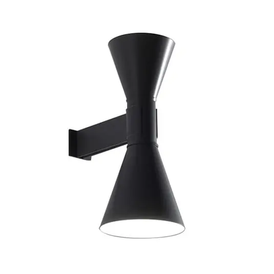 Gran Oferta Applique de Marseille Mini Aplique de Pared Black - Nemo Lighting