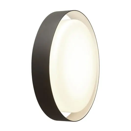 Plaff-On Aplique de Pared/Lámpara de Techo Ø50 IP54 Black -Marset Mayoreo