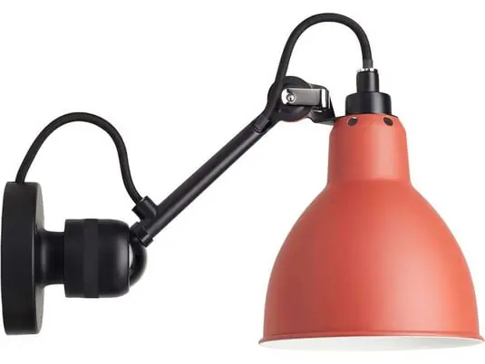 Entrega Rápida 304 Aplique de Pared Rojo - Lampe Gras