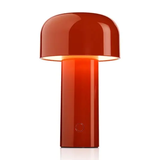 Bellhop Portable Lámpara de Sobremesa Brick Red- Flos Descuento
