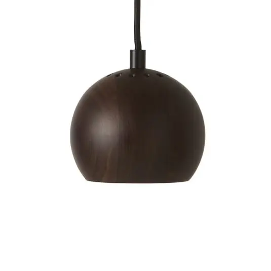 Envío Exprés Ball Lámpara Colgante Ø12 Walnut - Frandsen