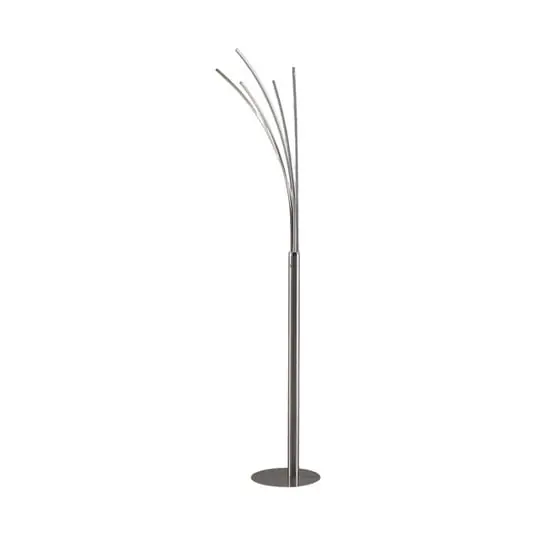 Boba LED Lámpara de Pie Nickel - Lindby Últimas Unidades