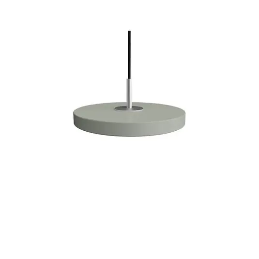 Asteria Lámpara Colgante Micro Nuance Olive/Steel Top - UMAGE Stock Limitado