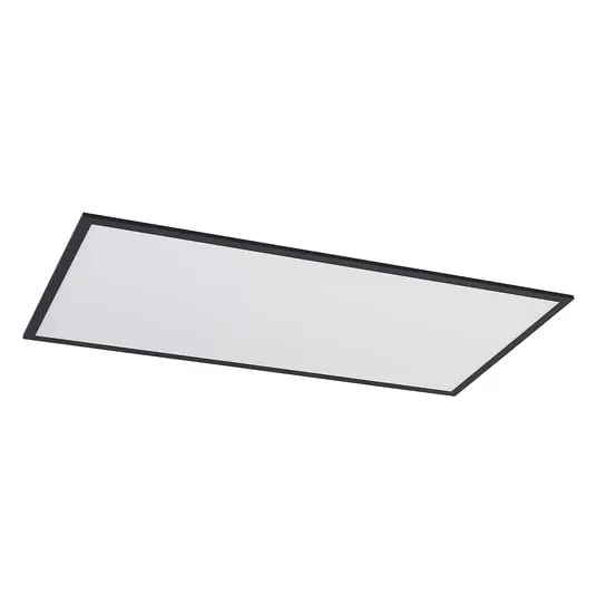 Envío Exprés Nelios Lámparas de Techo LED 4000K 120x60 Black - Lindby