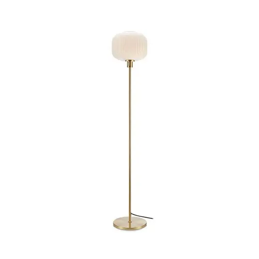 Súper Precio Sober Lámpara de Pie Brushed Brass/White - Markslöjd