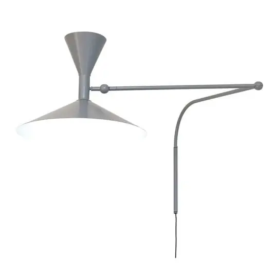 Precio De Oferta Lampe de Marseille Aplique de Pared Matt Grey - Nemo Lighting