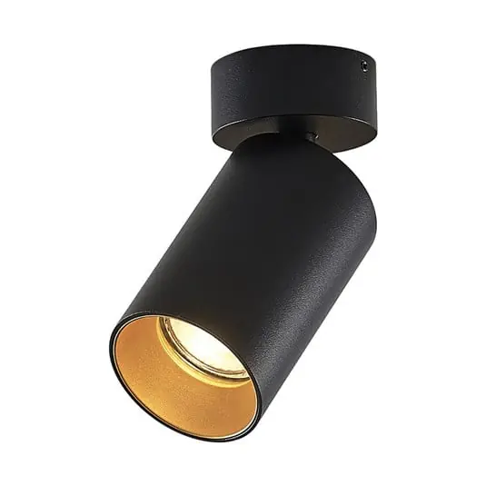 Brinja 1 Lámpara de Techo Round Negro - Arcchio Mayoreo
