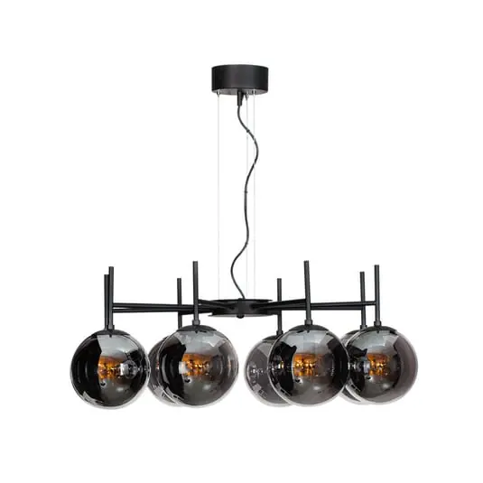 Boyle Chandelier Black/Smoke Grey - By Rydéns Gran Oferta
