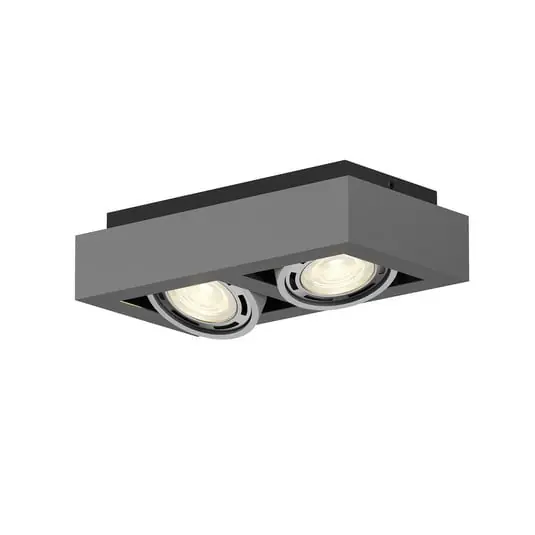 Disponible Ahora Ronka 2 Lámpara de Techo Gris - Arcchio
