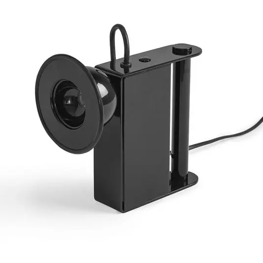 Lámpara de mesa LED Minibox, negra - Stilnovo Oferta