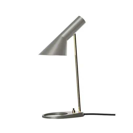 AJ Mini Lámpara de Sobremesa Brass/Warm Grey - Louis Poulsen Stock Limitado