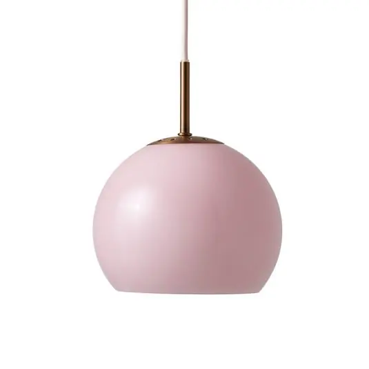 Ball Glass Lámpara Colgante Ø18 Ópalo Rose - Frandsen Profesional