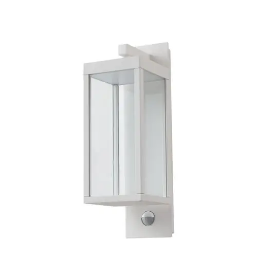 Directo De Fábrica Ferdinand LED En el exterior Aplique de Pared w/Sensor Blanco - Lucande