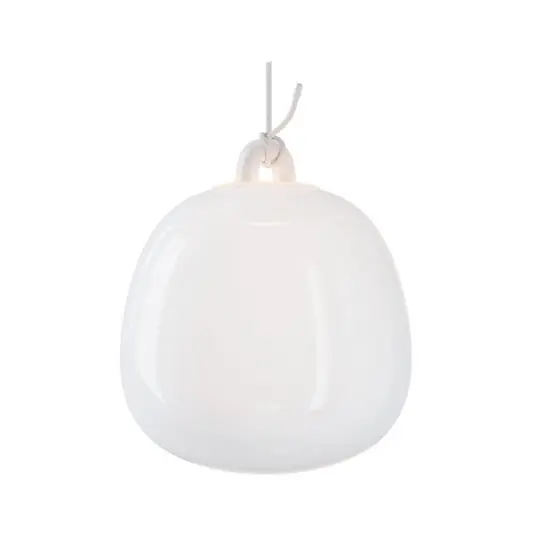 Oblò Lámpara Colgante Small 3000K Silk Blanco/Blanco - Lodes No Te Lo Pierdas