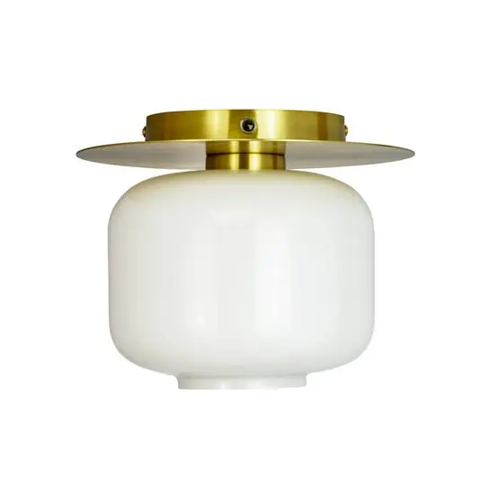 Arp Lámpara de Techo Opal/Brass - DybergLarsen Disponible Ahora