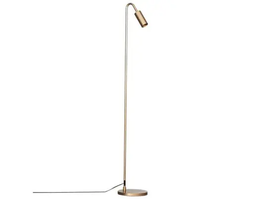 Curve Lámpara de Pie Matt Gold - By Rydéns Imprescindible (Must-Have)