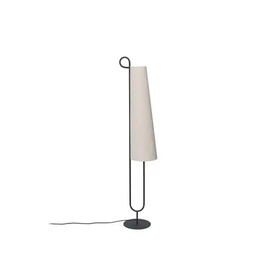 Comprar En Línea Ancora Lámpara de Pie Black/Natural - Ferm Living