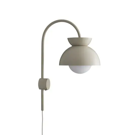 Butterfly Aplique de Pared Matt Tan Grey - Frandsen Novedad