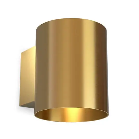 Precio Rebajado Aplique de pared Evoke, IP44, 12 cm, latón - Herstal