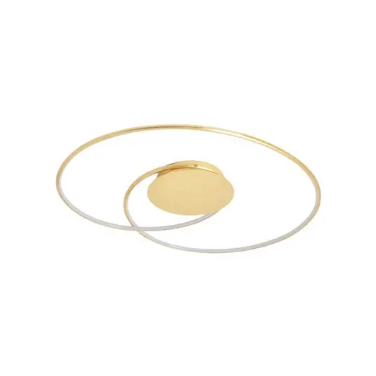 Envío Inmediato Joline Lámpara de Techo Gold/White - Lindby