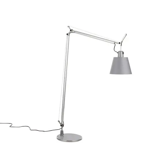 Tolomeo Basculante Lettura Lámpara de Pie Satin - Artemide Mejor Calidad