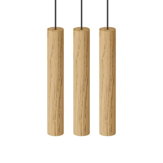 Chimes Racimo 3 Lámpara Colgante Roble - UMAGE Original