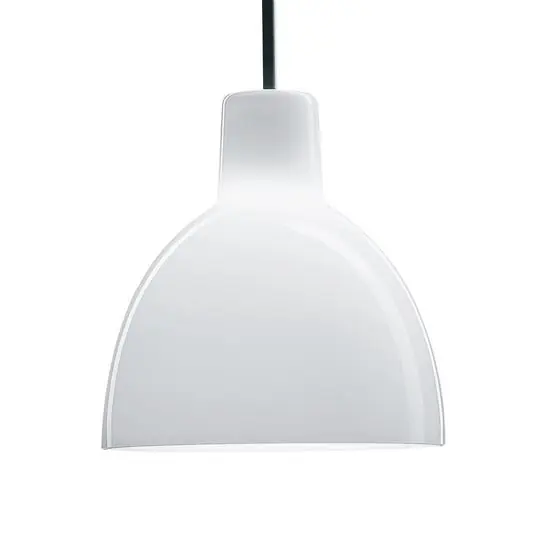 Toldbod Lámpara Colgante Vidrio Ø220 White Opal - Louis Poulsen Envío Inmediato